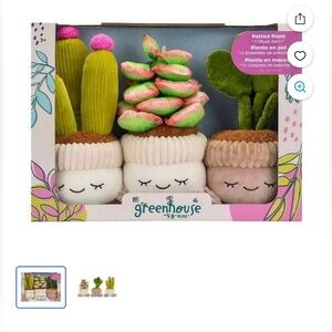 NEQ / GREENHOUSE STUFFIES / Succulent Stuffed Plushies